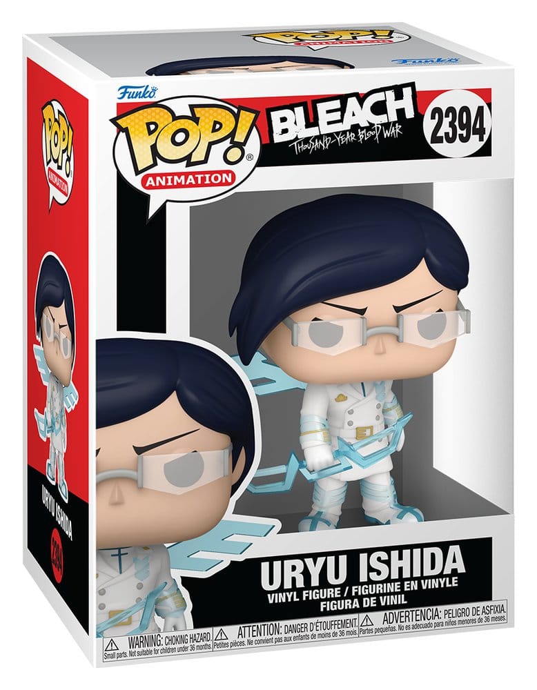 Funko Pop! Animation Bleach Uryu Ishida vinyl figure 2394 in its window display box