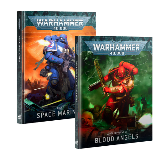 Blood Angels & Space Marines Codex Bundle (10th Editions) - Loaded Dice