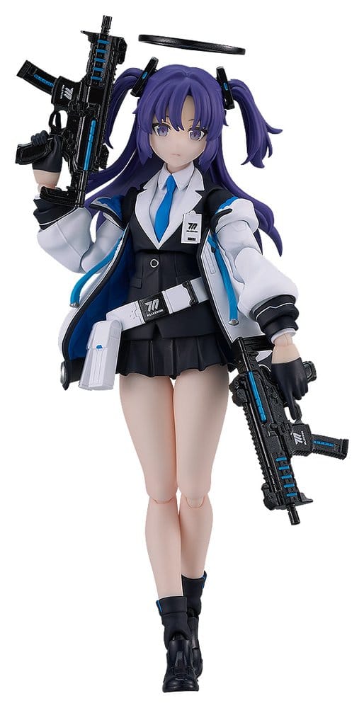 Max Factory figma Yuuka Hayase from Blue Archive holding two submachine guns