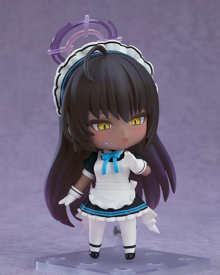 Karin Kakudate Nendoroid with embarrassed blushing face and hands raised