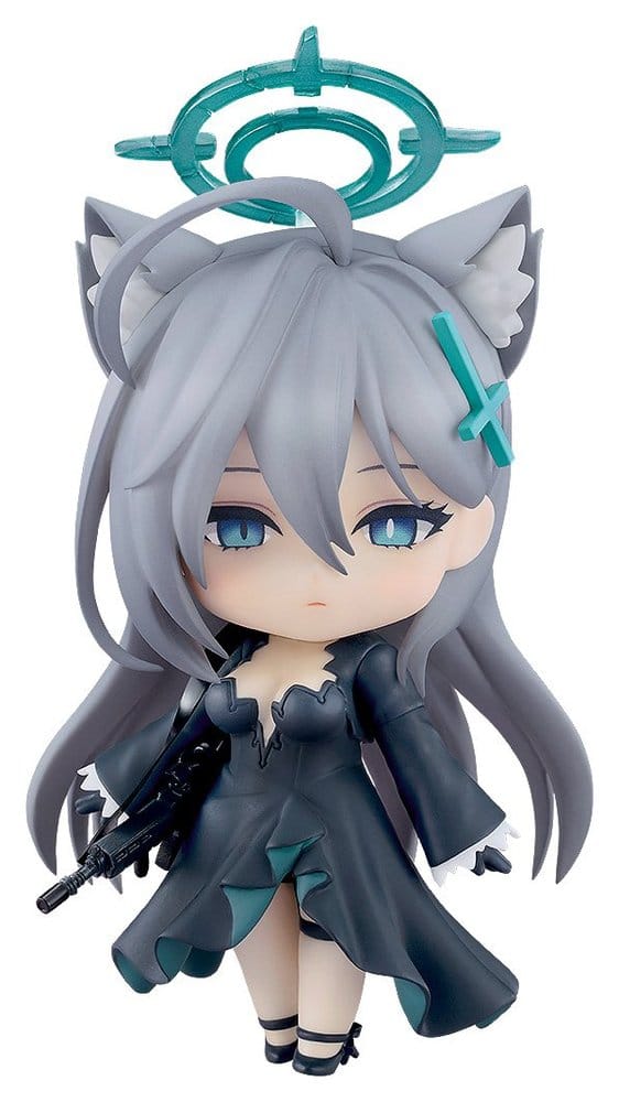 Good Smile Blue Archive Nendoroid Shiroko Terror with rifle, white background