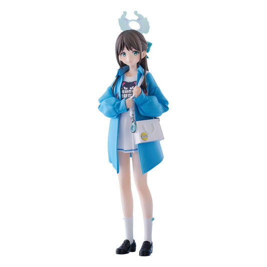 Blue Archive Pop Up Parade Airi (Band) Event KV Ver. figure in blue jacket with white bag