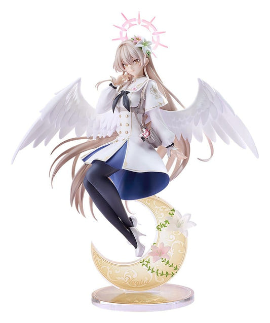 Good Smile Company 1/7 Blue Archive Nagisa Radiance in Bloom figure with white wings, front view