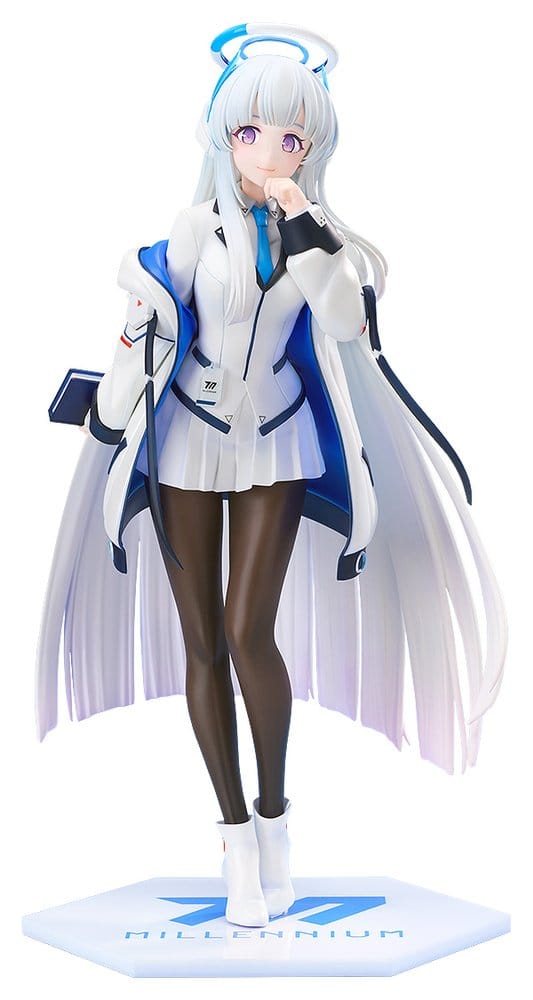 Good Smile Company 1/7 Blue Archive Noa Classified Record figure on Millennium base, front view