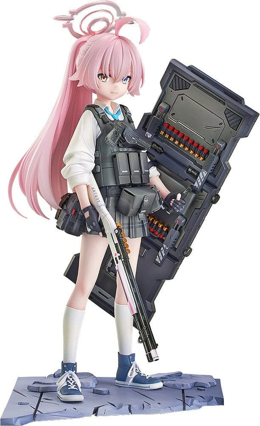 Blue Archive 1/7 Hoshino (Armed) figure in tactical vest with shotgun and large shield