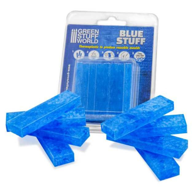 Blue Stuff Mold (8 Bars) - Loaded Dice