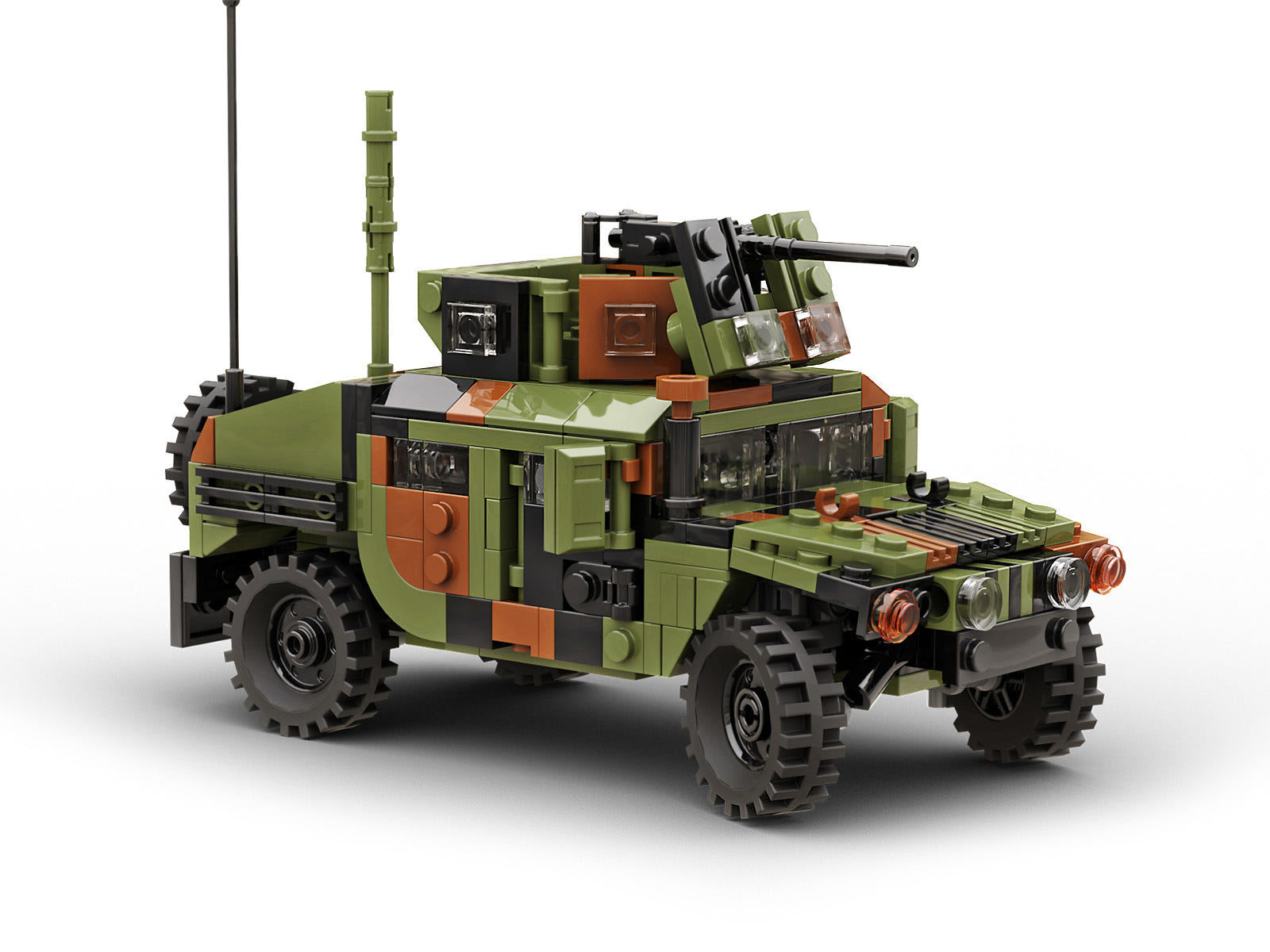 Buildarmy 1:33 Humvee M1151 Combat Vehicle - BM000