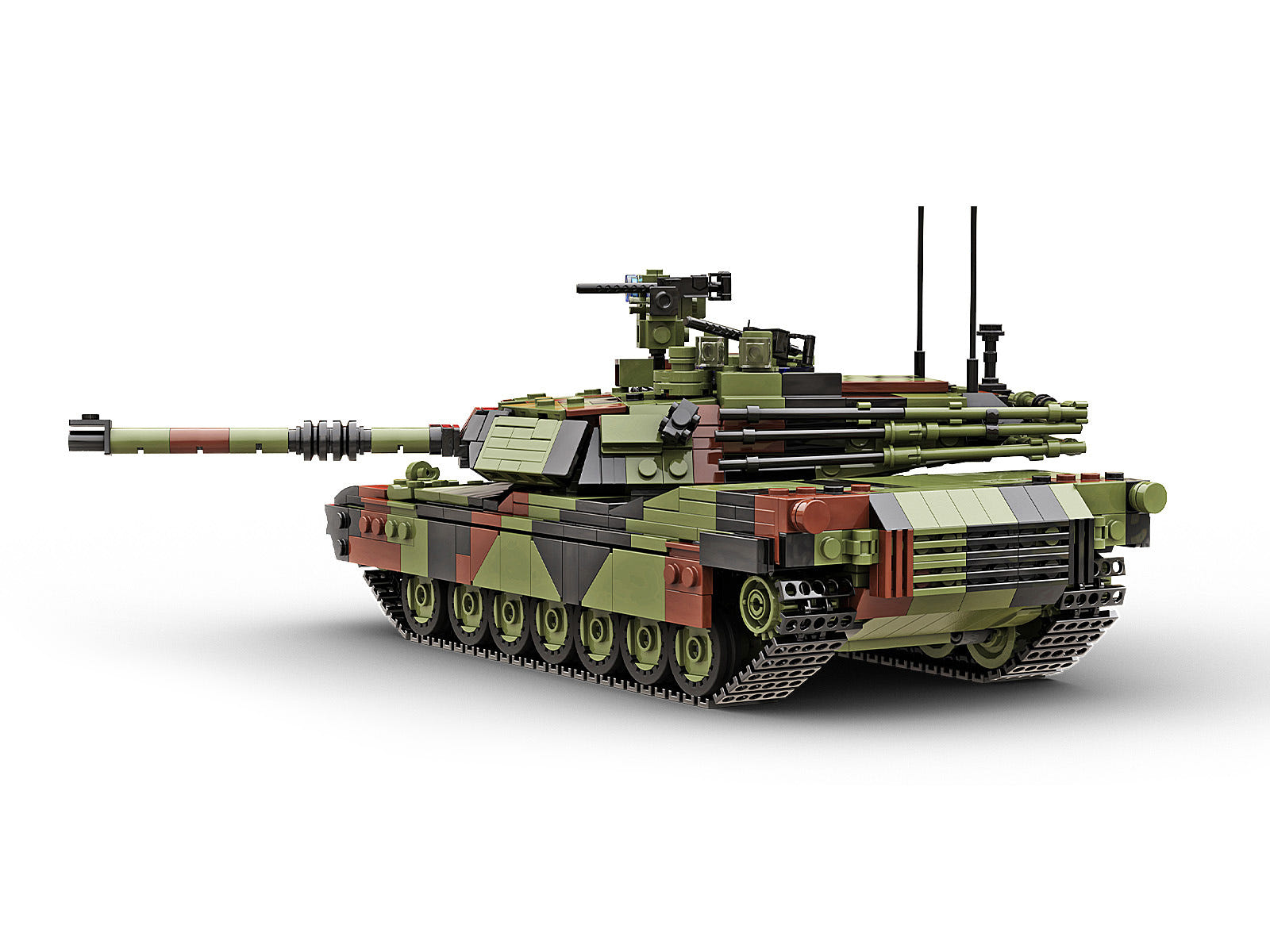 Buildarmy 1:33 M1A2 Abrams Main Battle Tank - BM003