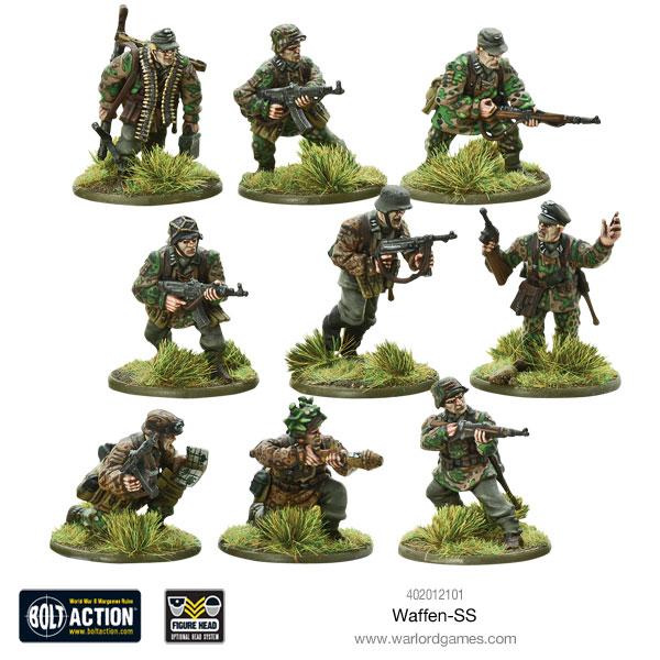 Bolt Action - Waffen SS - Loaded Dice