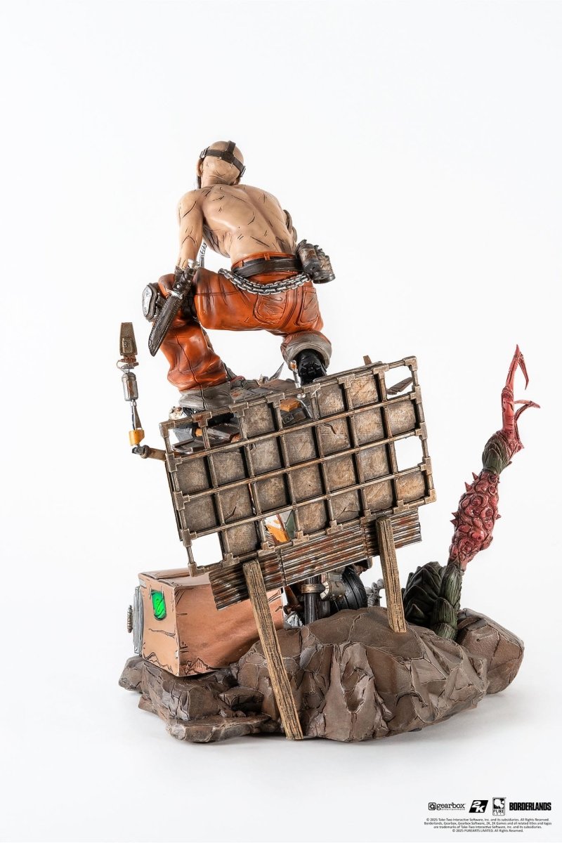 Borderlands 3 Statue 1/6 Psycho & Claptrap Diorama 40cm - Loaded Dice