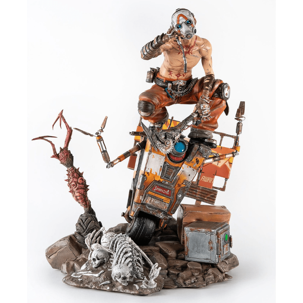Borderlands 3 Statue 1/6 Psycho & Claptrap Diorama 40cm - Loaded Dice