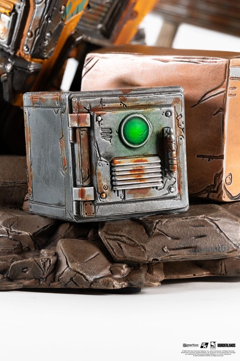 Borderlands 3 Statue 1/6 Psycho & Claptrap Diorama 40cm - Loaded Dice