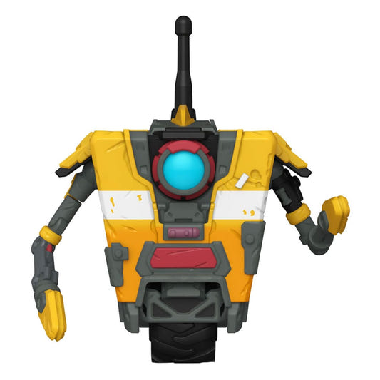 Borderlands 4 Claptrap Funko Pop! Games vinyl figure, yellow robot on a single wheel with blue eye