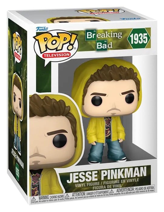 Funko Pop! Television Jesse Pinkman no. 1935 in Breaking Bad window box packaging