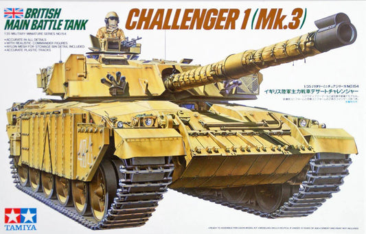 Tamiya 1:35 British Challenger 1 Mk.3 - 35154 - Loaded Dice