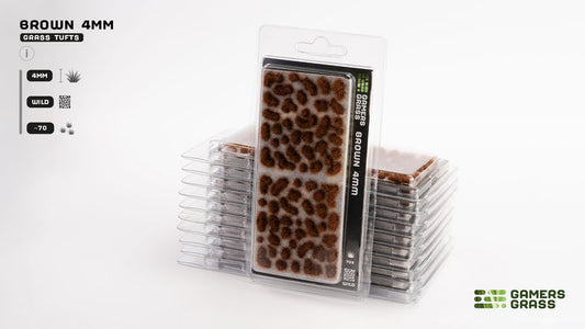 Gamers Grass Brown 4mm (Wild) - Loaded Dice