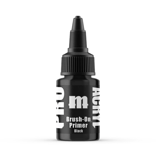 Brush-On Black - 22ml miniature painting brush