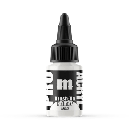Brush-On White - 22ml miniature painting brush
