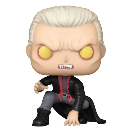 Funko Pop! Television Spike from Buffy the Vampire Slayer in vampire face, crouching