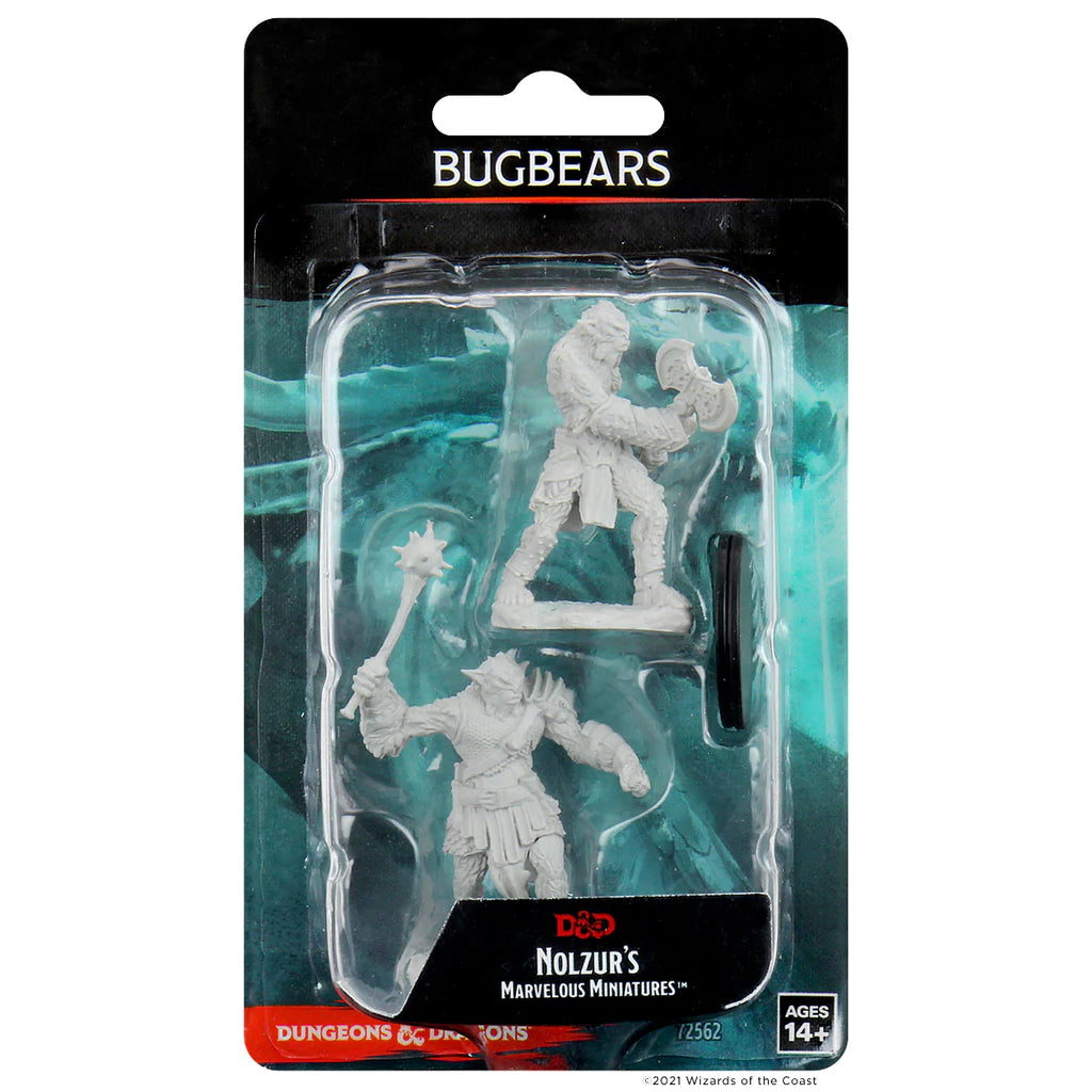 Bugbears (PACK OF 2): D&D Nolzur's Marvelous Unpainted Miniatures (W1) 100D&D - Loaded Dice Barry Vale of Glamorgan CF64 3HD