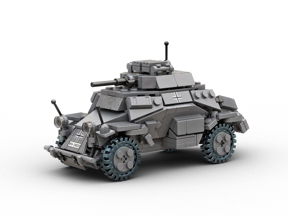 Buildarmy 1/33 Sd. Kfz. 222 Armoured Vehicle – image 2