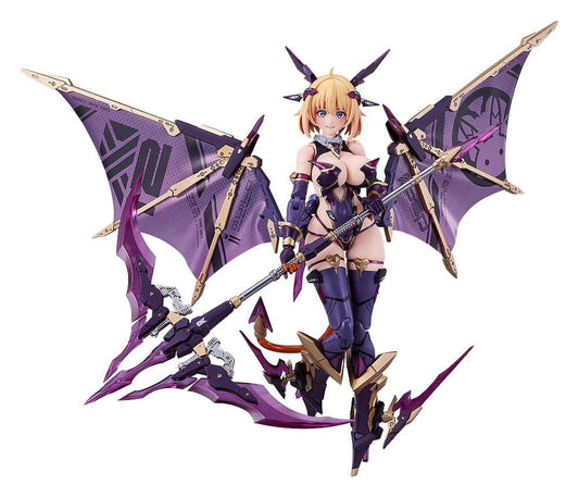 Max Factory PLAMAX Bunny Suit Planning Sophia F. Shirring Vampire Ver. kit built with bat wings