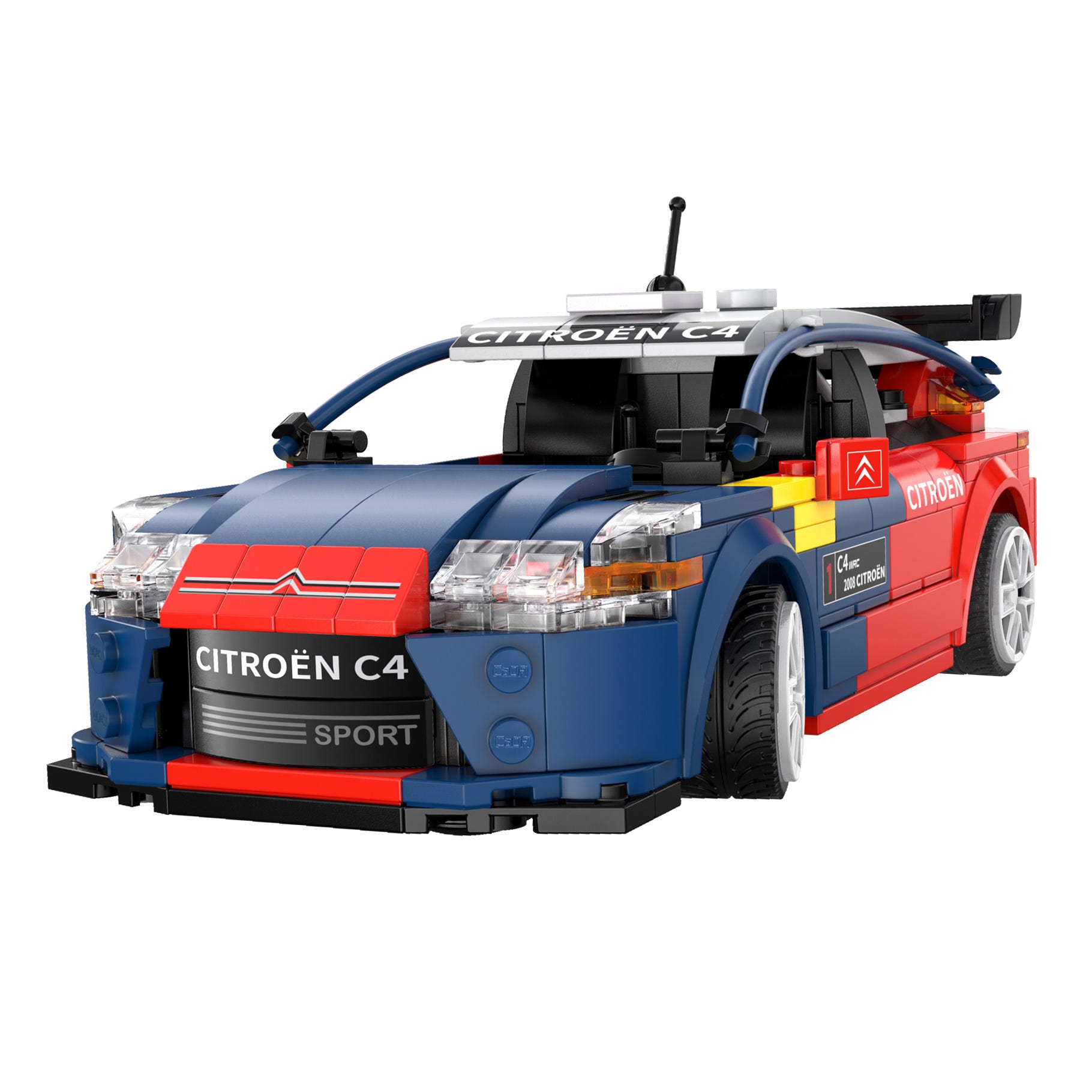 CaDA 1:20 2008 Citroën C4 WRC - 329 pcs - C51078W