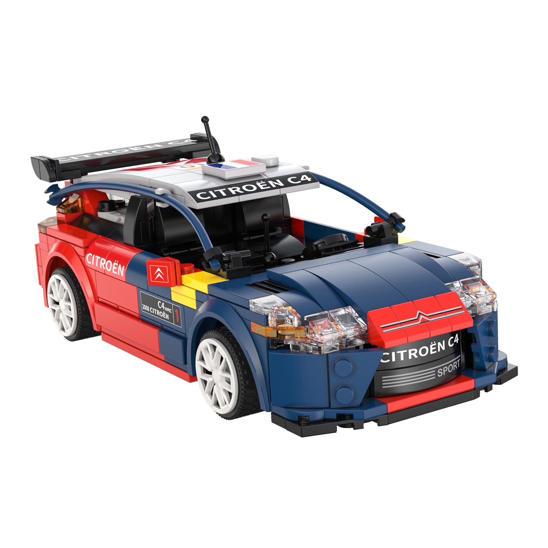 CaDA 1:20 2008 Citroën C4 WRC - 329 pcs - C51078W