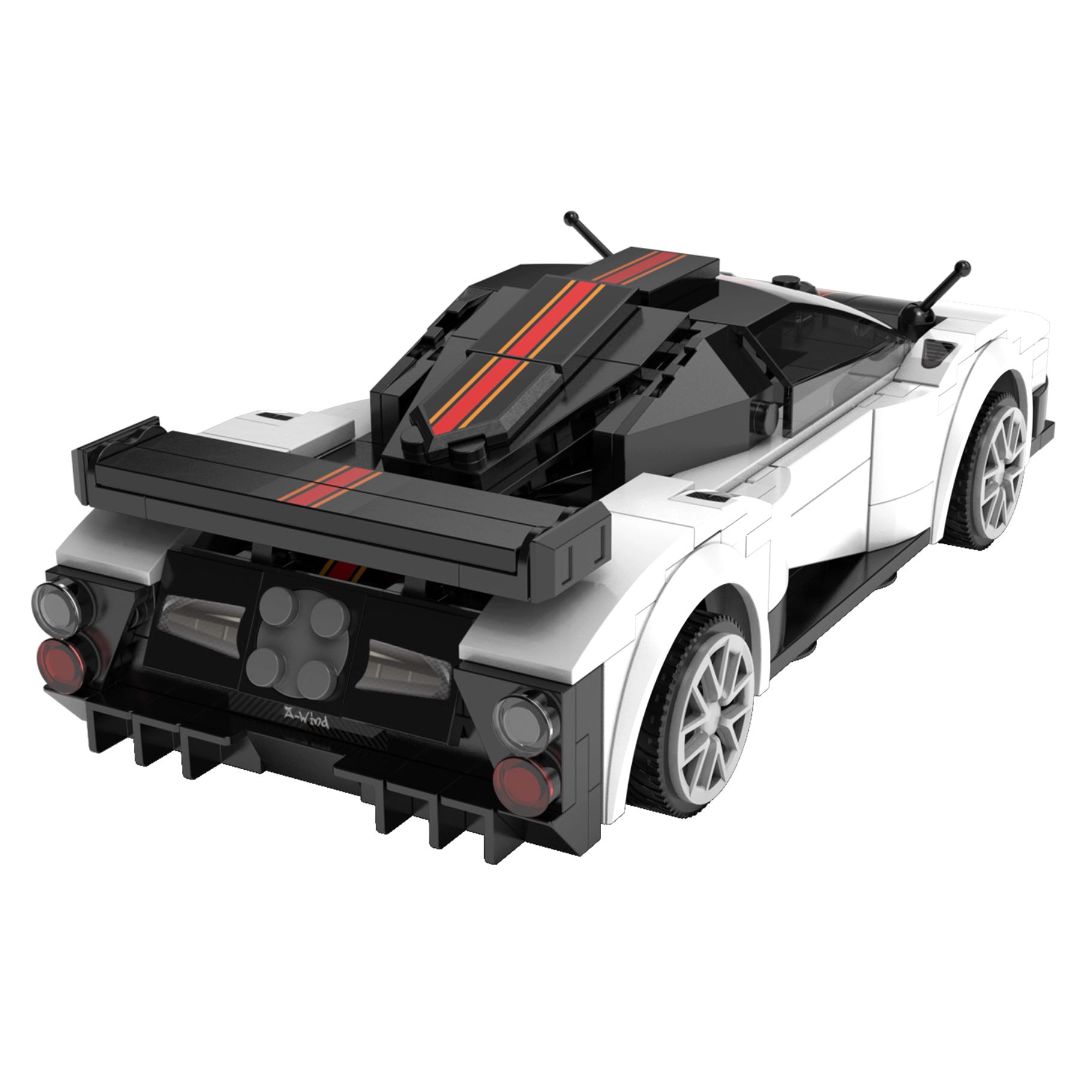 CaDA Z-Wind Hypercar - 258 pcs - C51082W