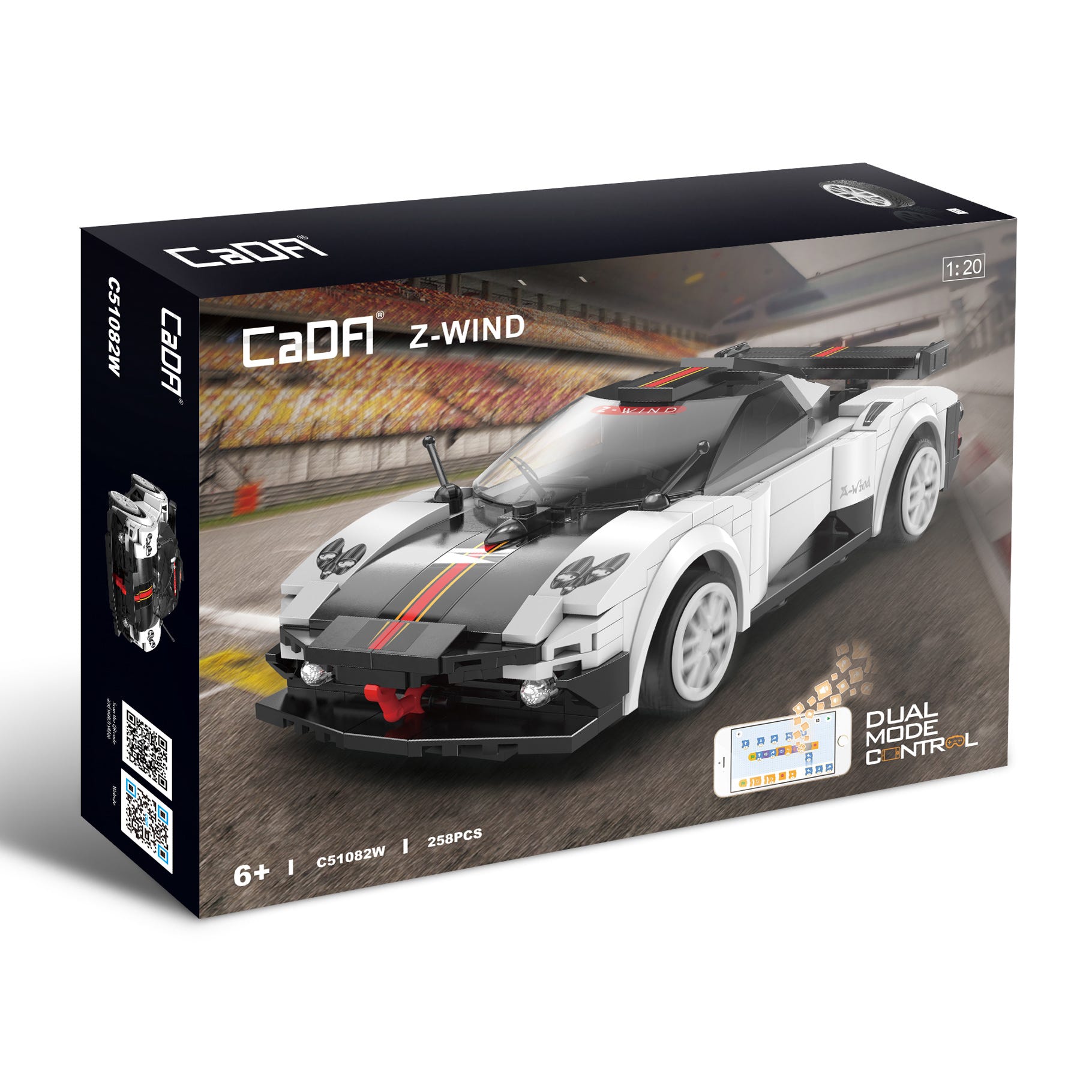 CaDA Z-Wind Hypercar - 258 pcs - C51082W