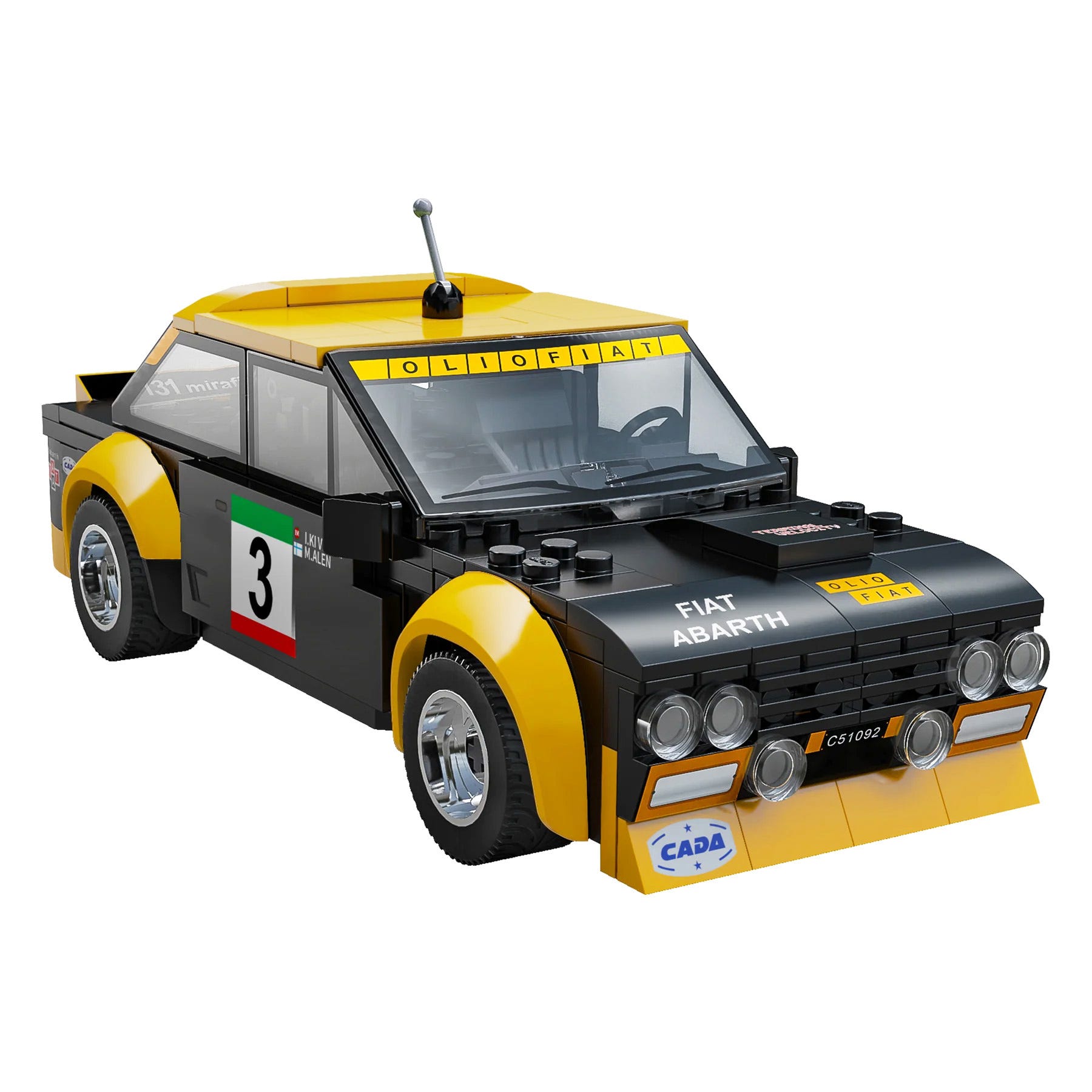 CaDA 1:20 Fiat Abarth 131 - 216 pcs - C51092W