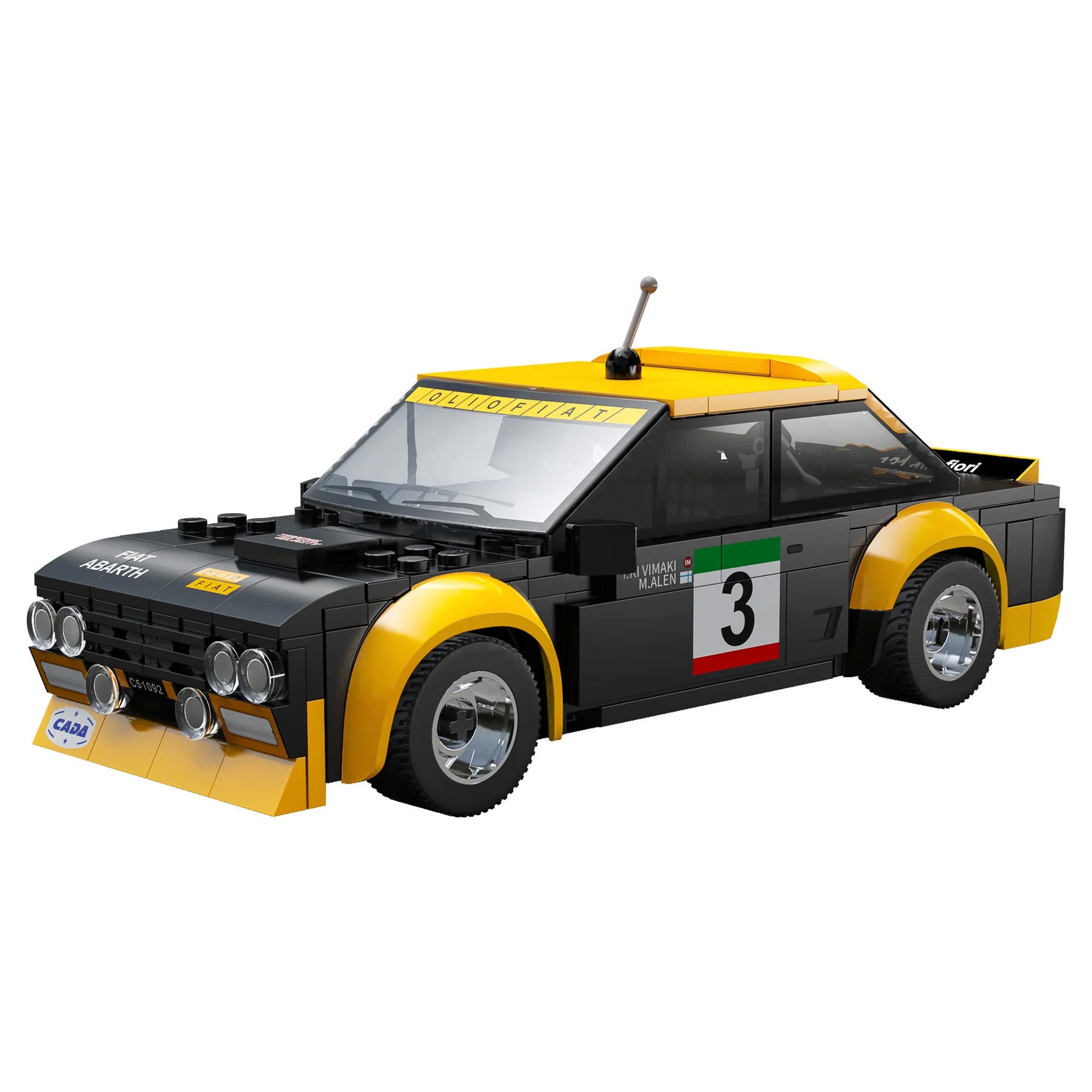 CaDA 1:20 Fiat Abarth 131 - 216 pcs - C51092W