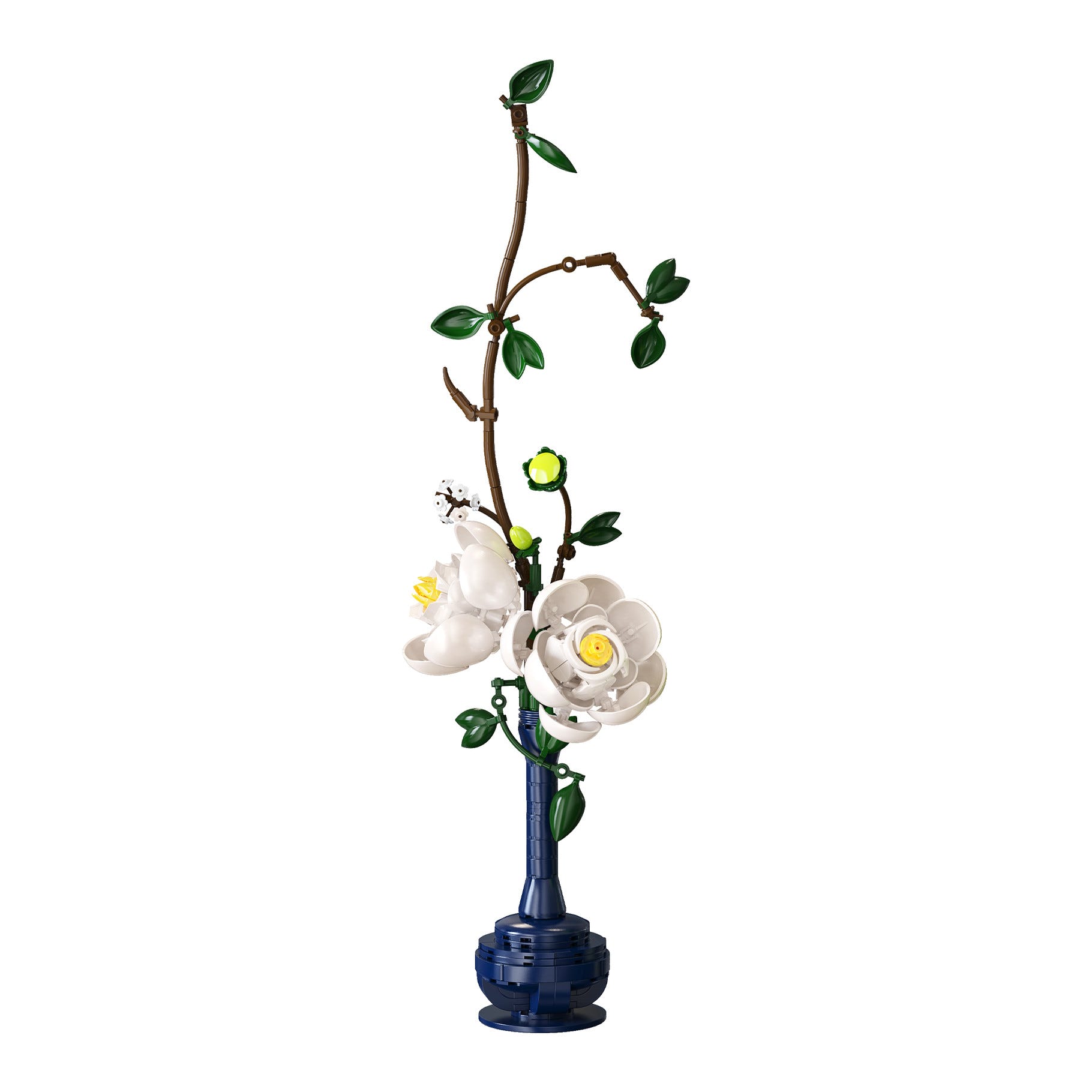 CaDA Oriental Floral Art: Serene Indigo - 324 pcs - C59033W