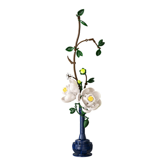 CaDA Oriental Floral Art: Serene Indigo - 324 pcs - C59033W