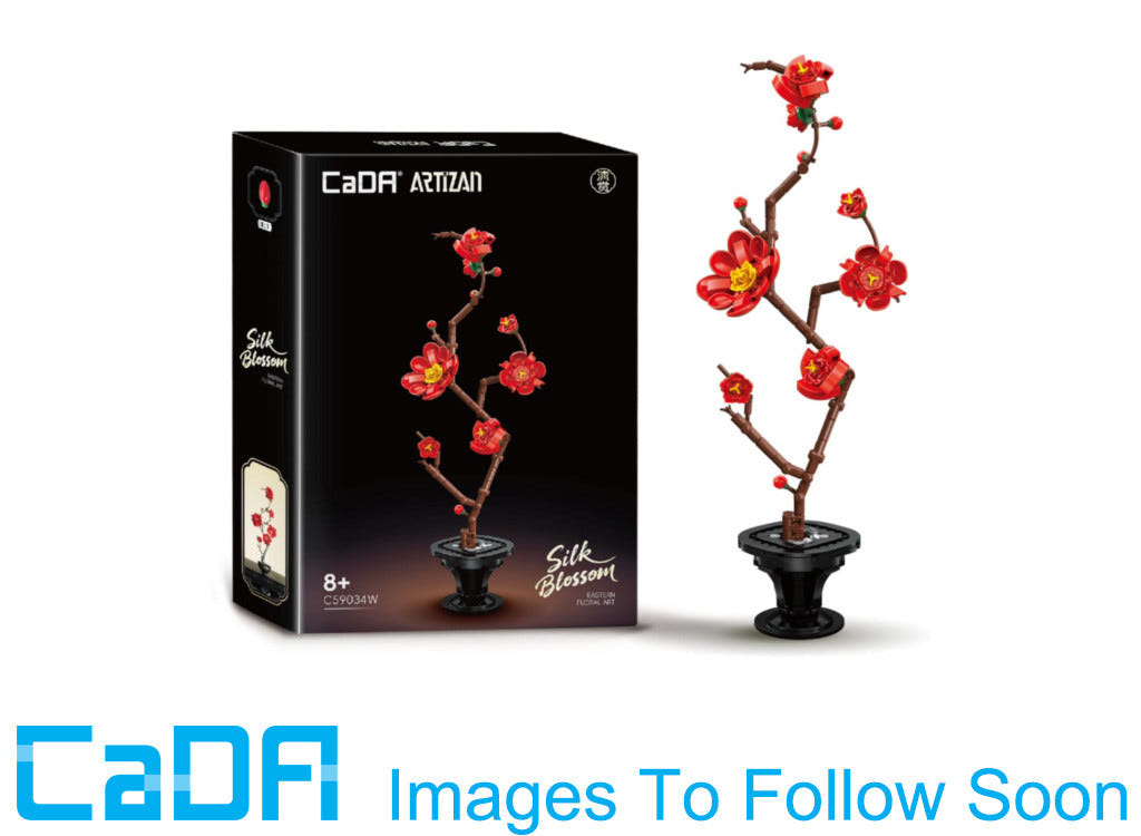 CaDA Oriental Floral Art: Silk Blossom - 305 pcs - C59034W