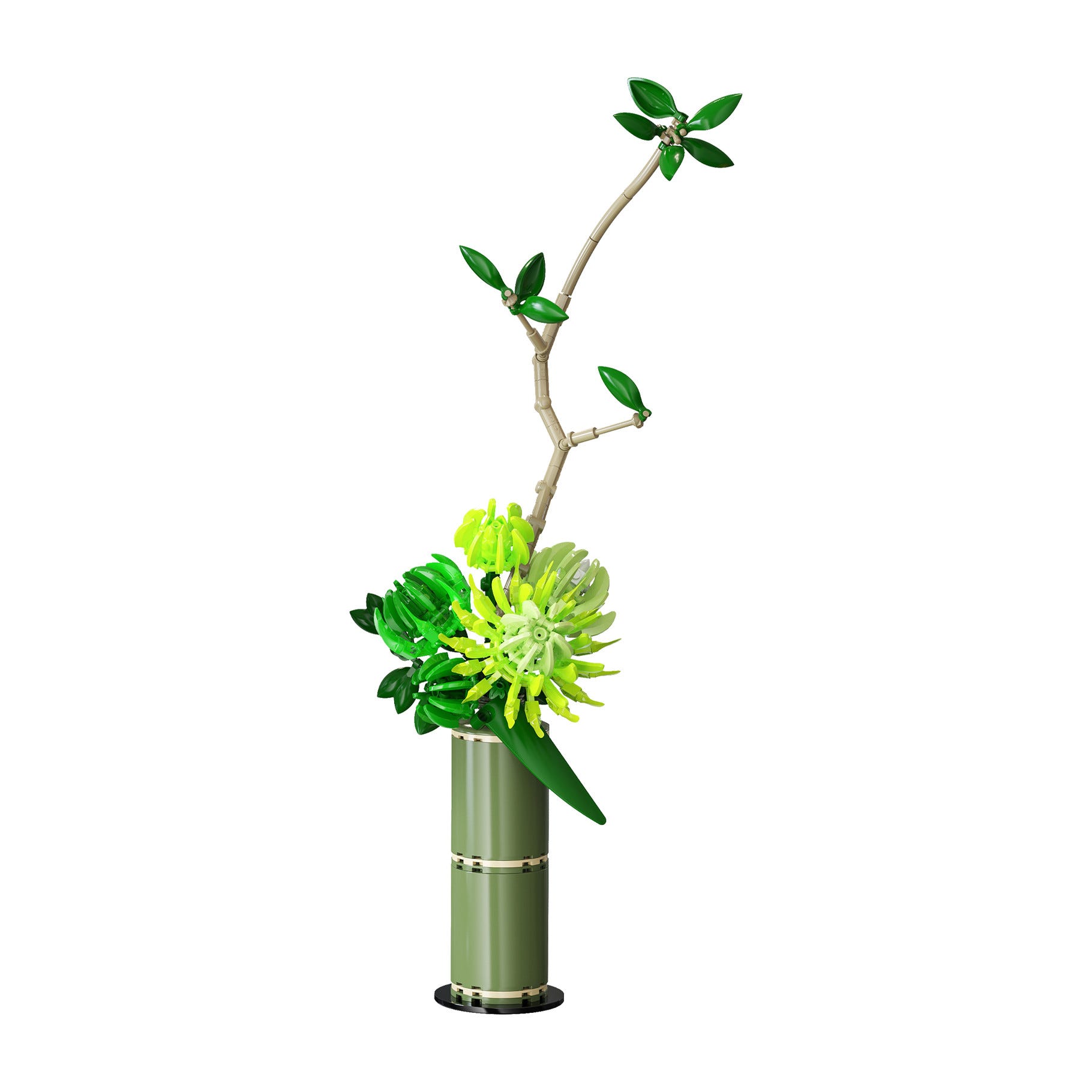 CaDA Oriental Floral Art: Calm Harmony - 299 pcs - C59035W