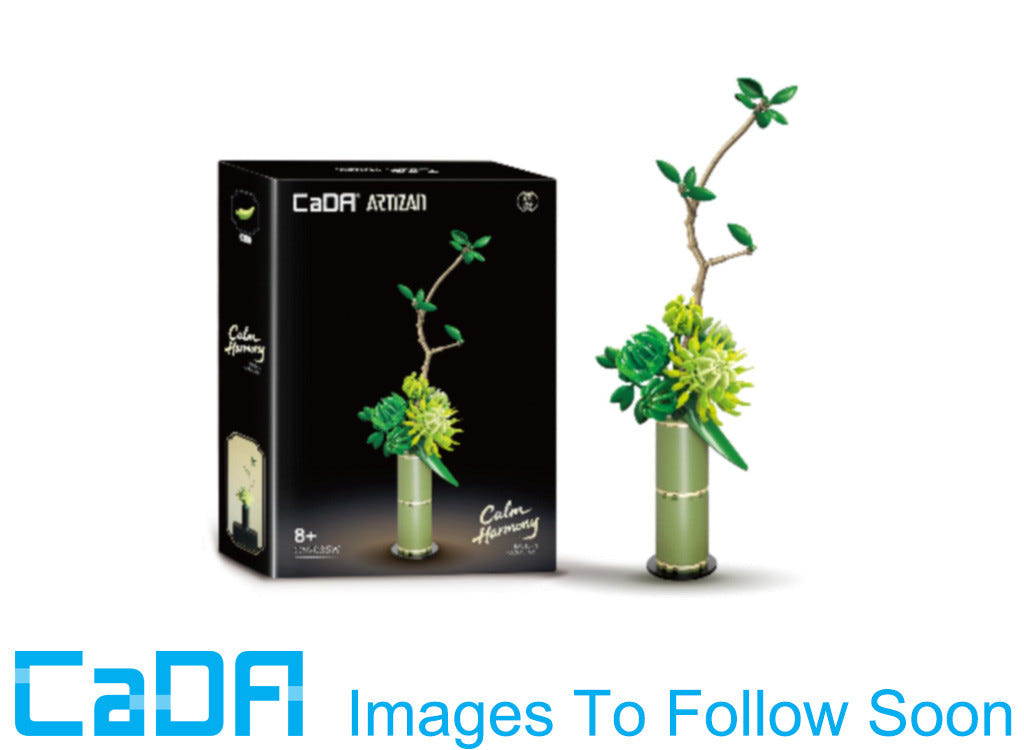 CaDA Oriental Floral Art: Calm Harmony - 299 pcs - C59035W
