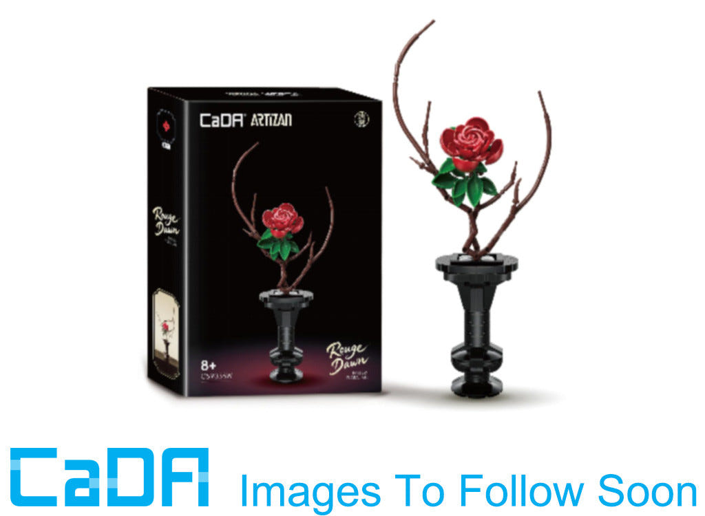 CaDA Oriental Floral Art: Rouge Dawn - 363 pcs - C59036W
