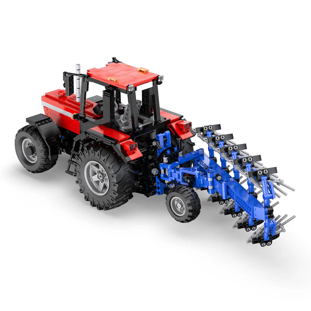 CaDA 1:17 Multi-Function Farm Tractor - 1675 pcs - C61052W