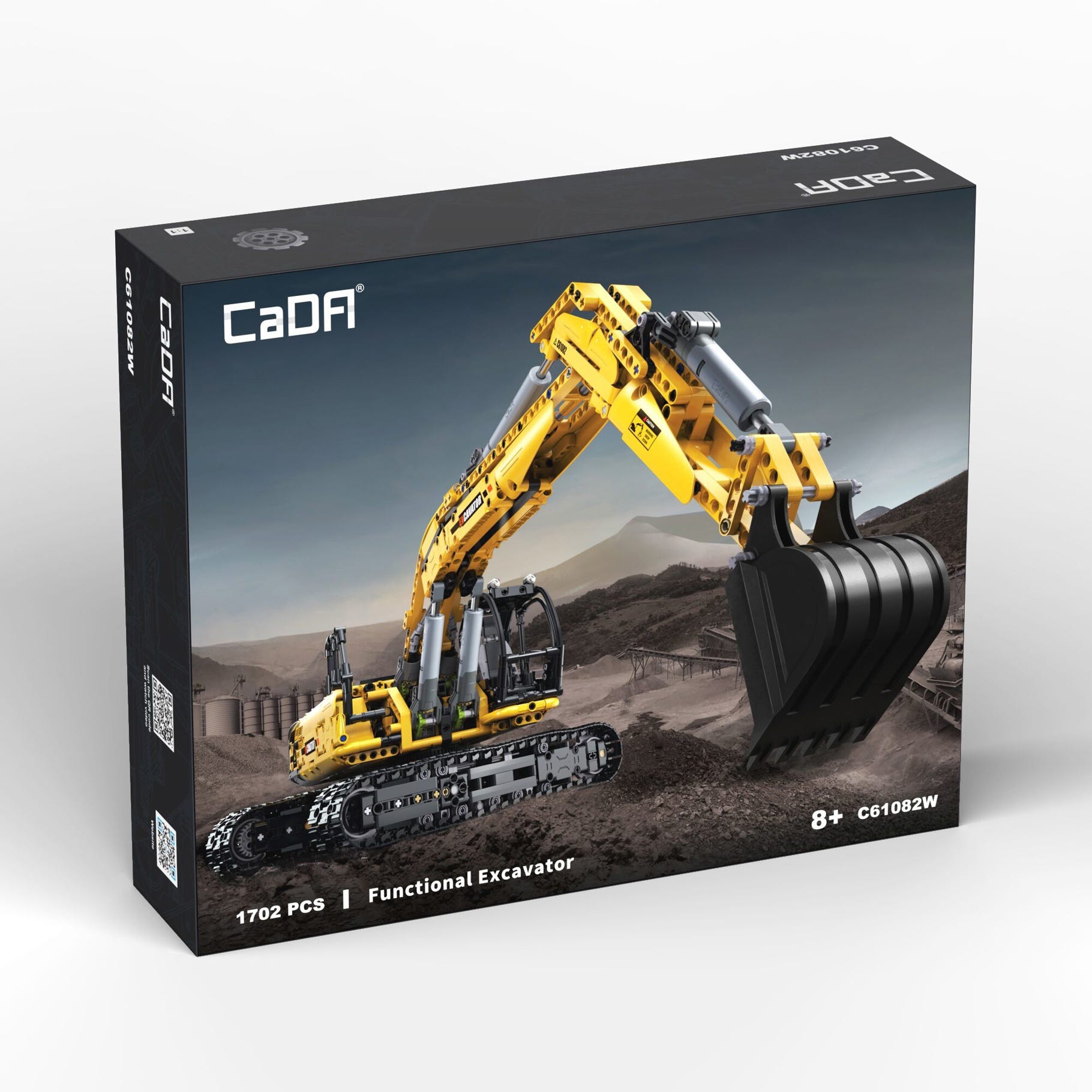 CaDA Functional Excavator - 1702 pcs - C61082W