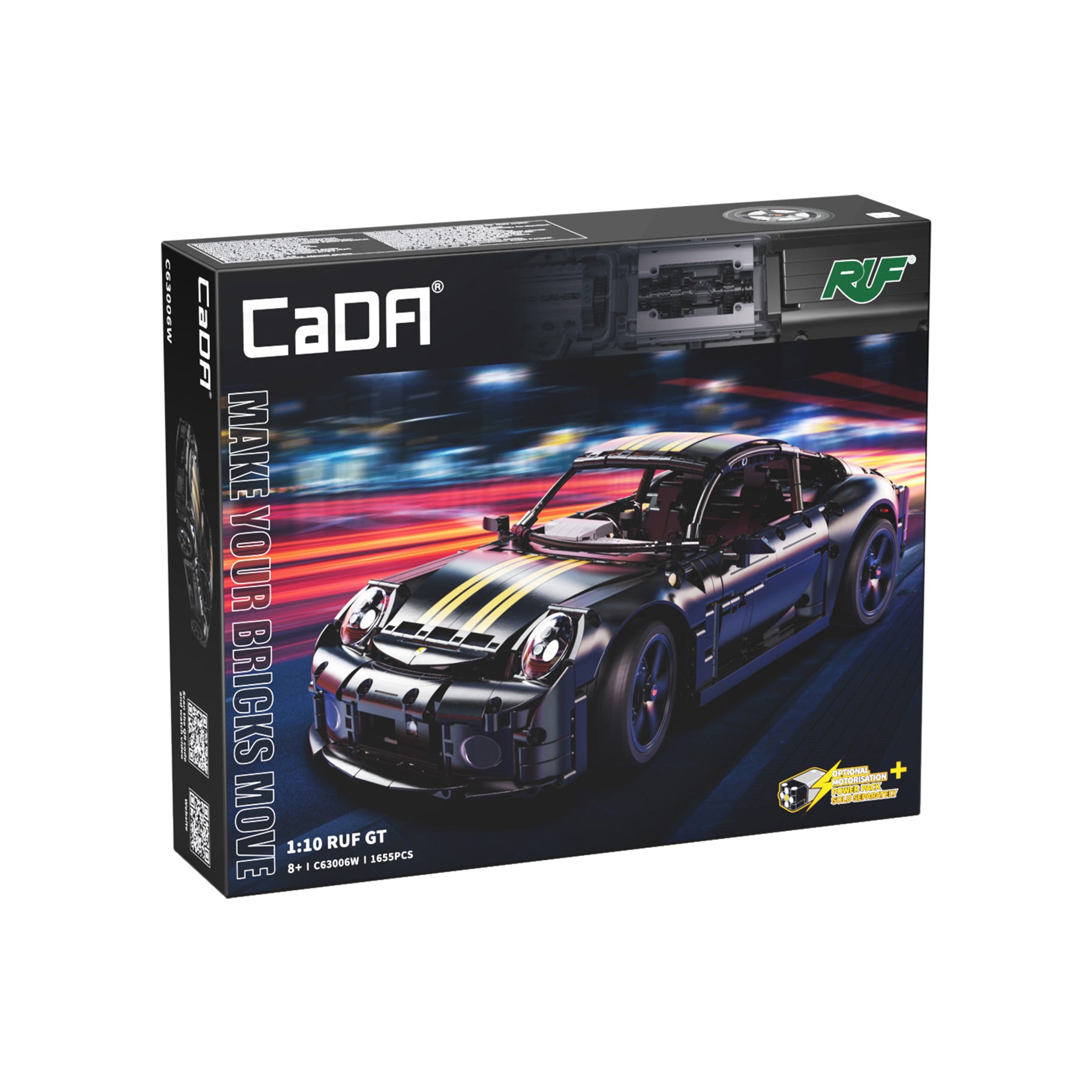 CaDA 1:10 RUF GT - 1655 pcs - C63006W