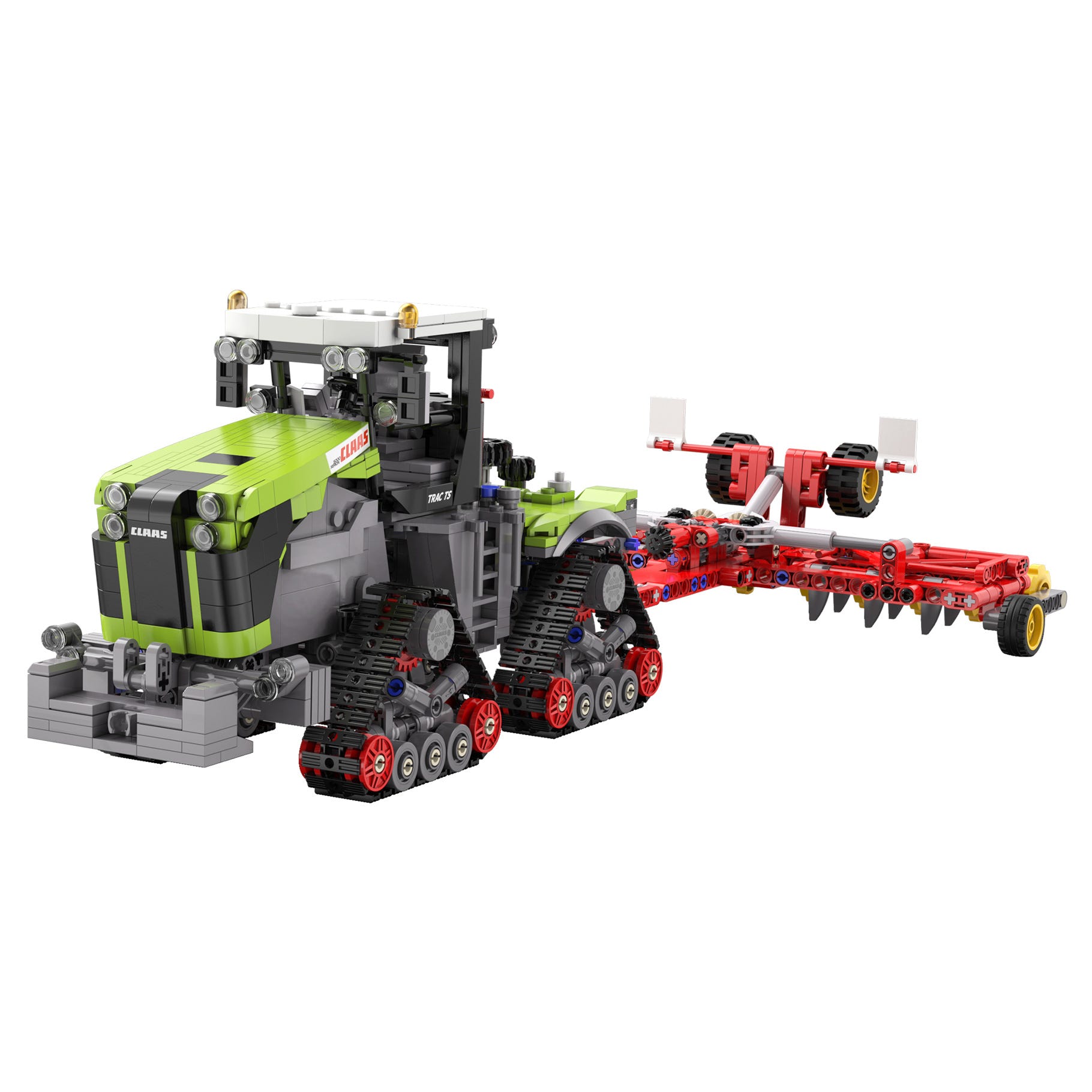 CaDA 1:32 CLAAS XERION 5000 TRAC TS Tractor - 1336 pcs - C65012W
