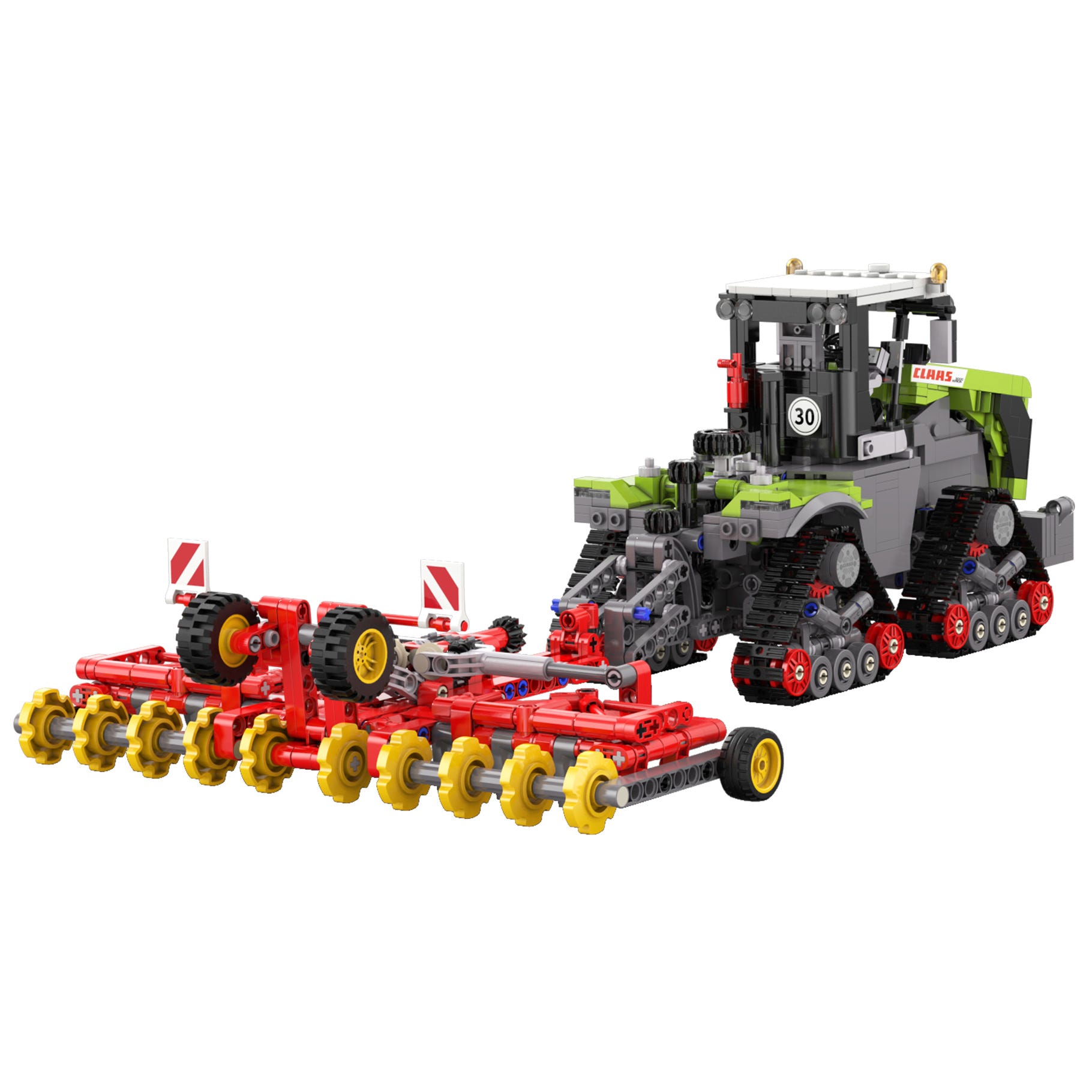 CaDA 1:32 CLAAS XERION 5000 TRAC TS Tractor - 1336 pcs - C65012W