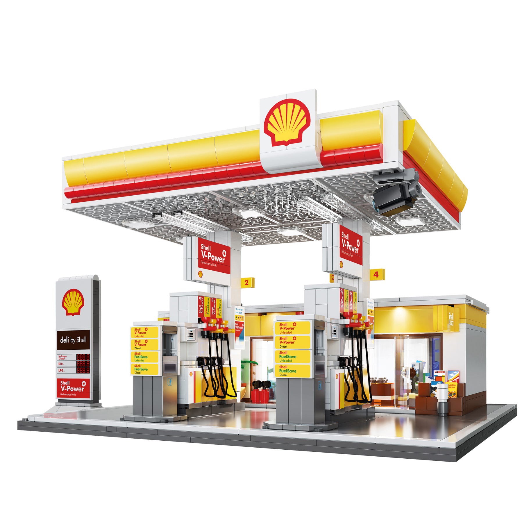 CaDA Shell Retail Station - 1309 pcs - C66026W