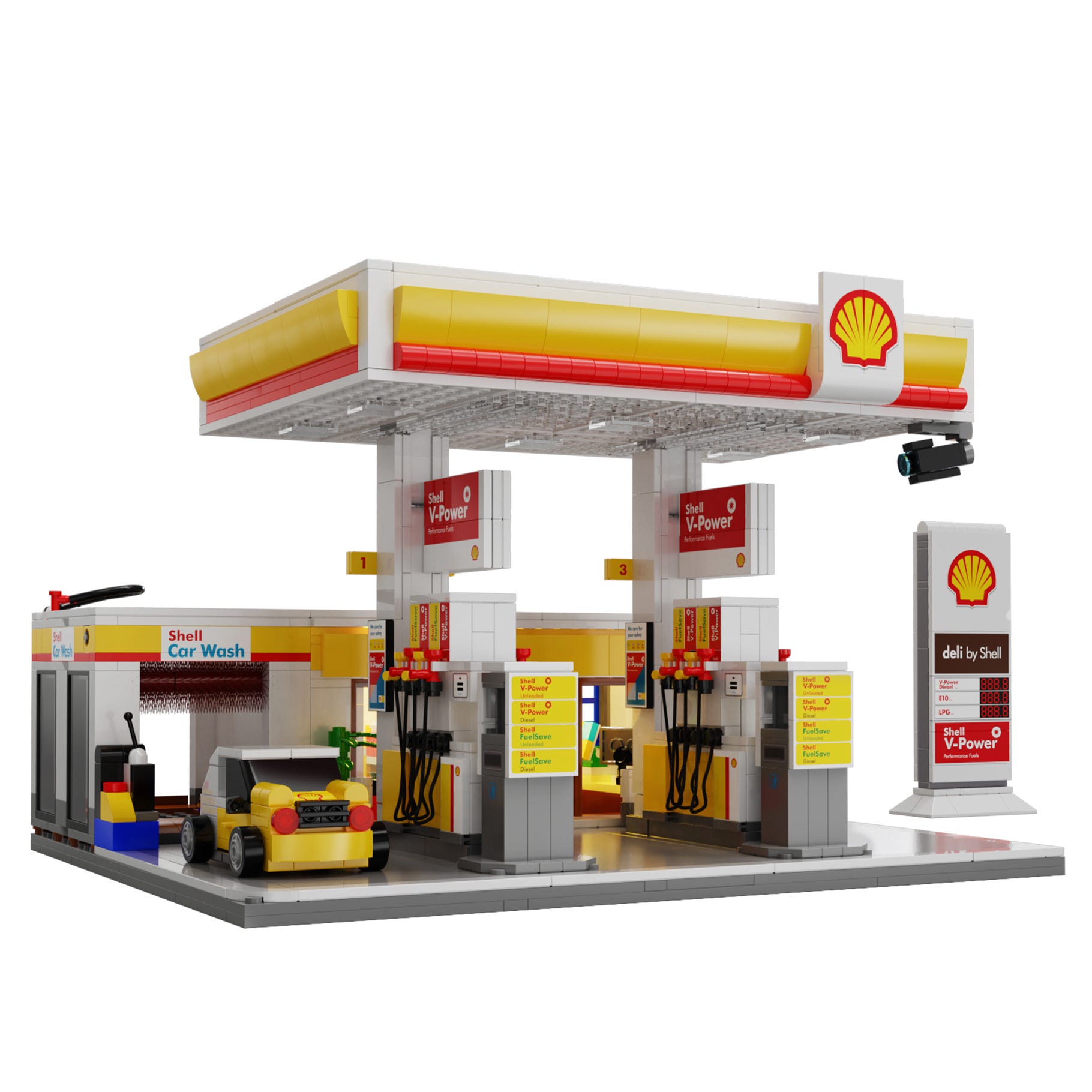 CaDA Shell Retail Station - 1309 pcs - C66026W
