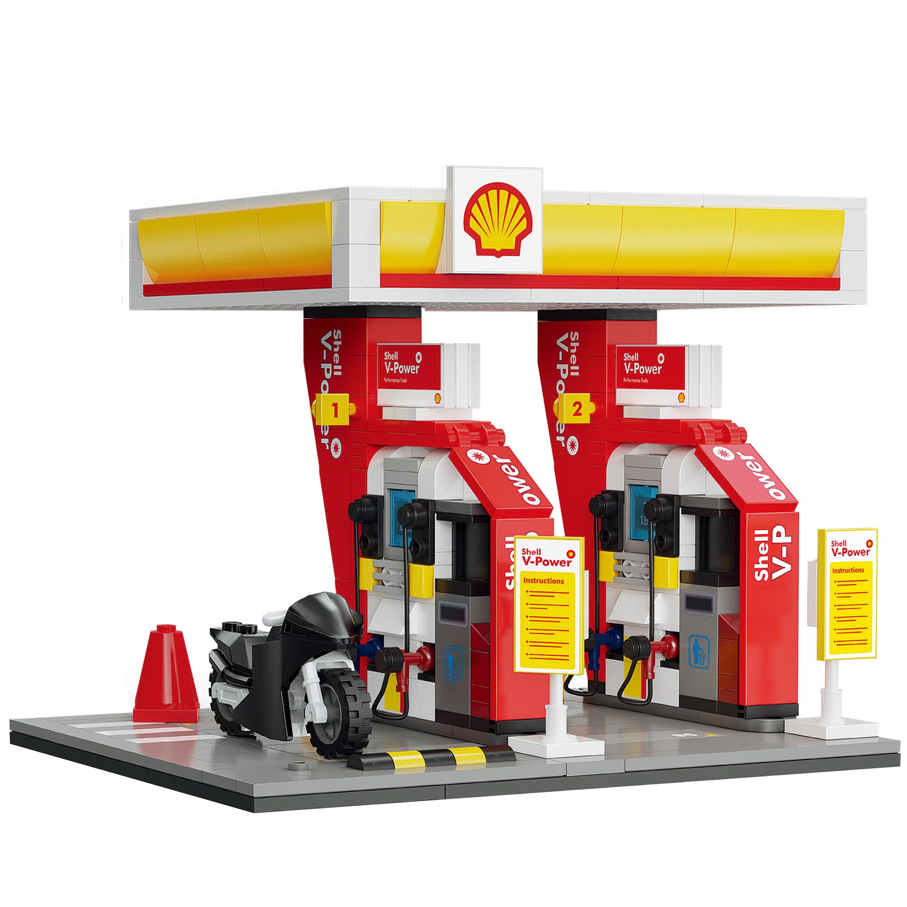 CaDA Shell Retail Station - 305 pcs - C66028W