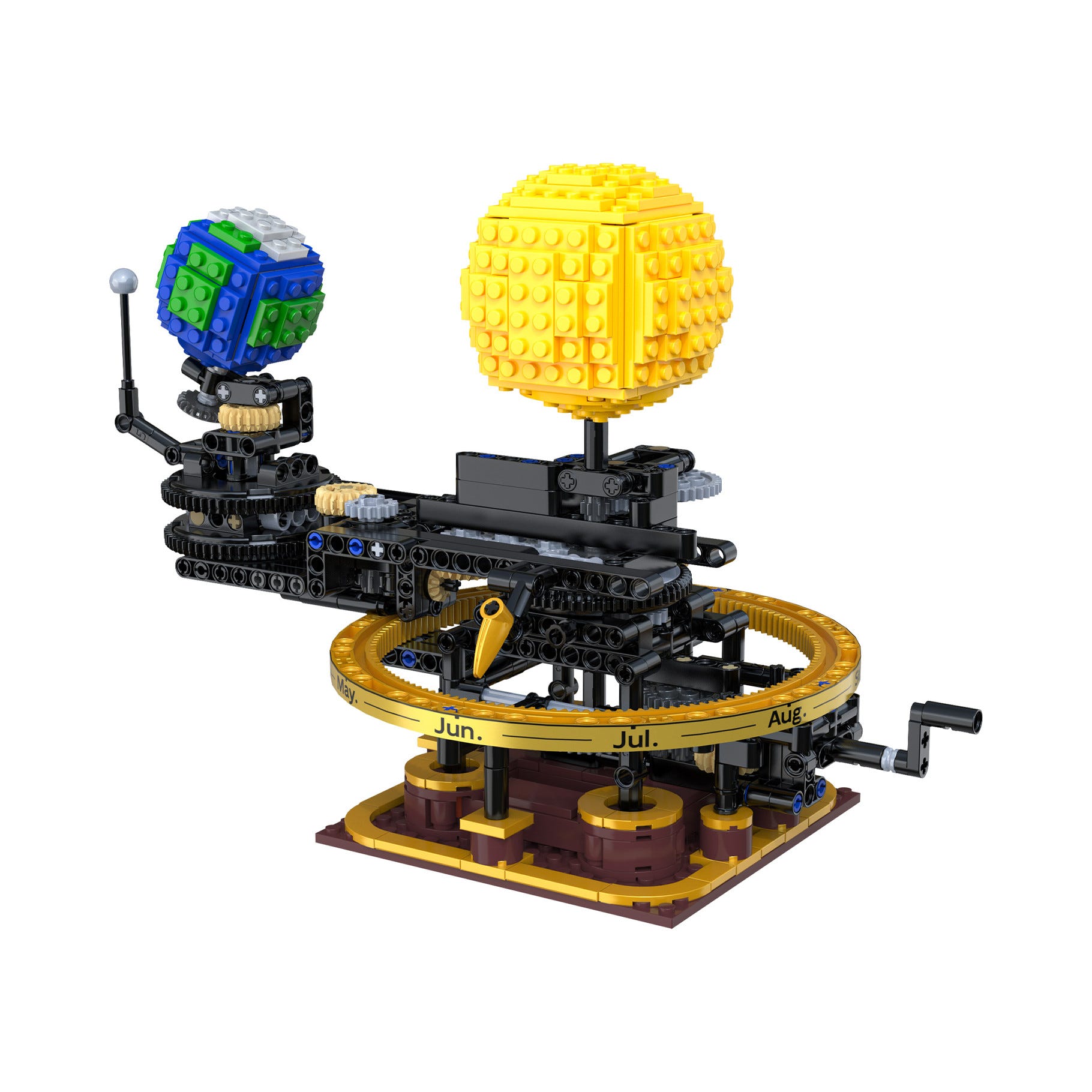 CaDA Mini Mechanical Solar System - 651 pcs - C71009W
