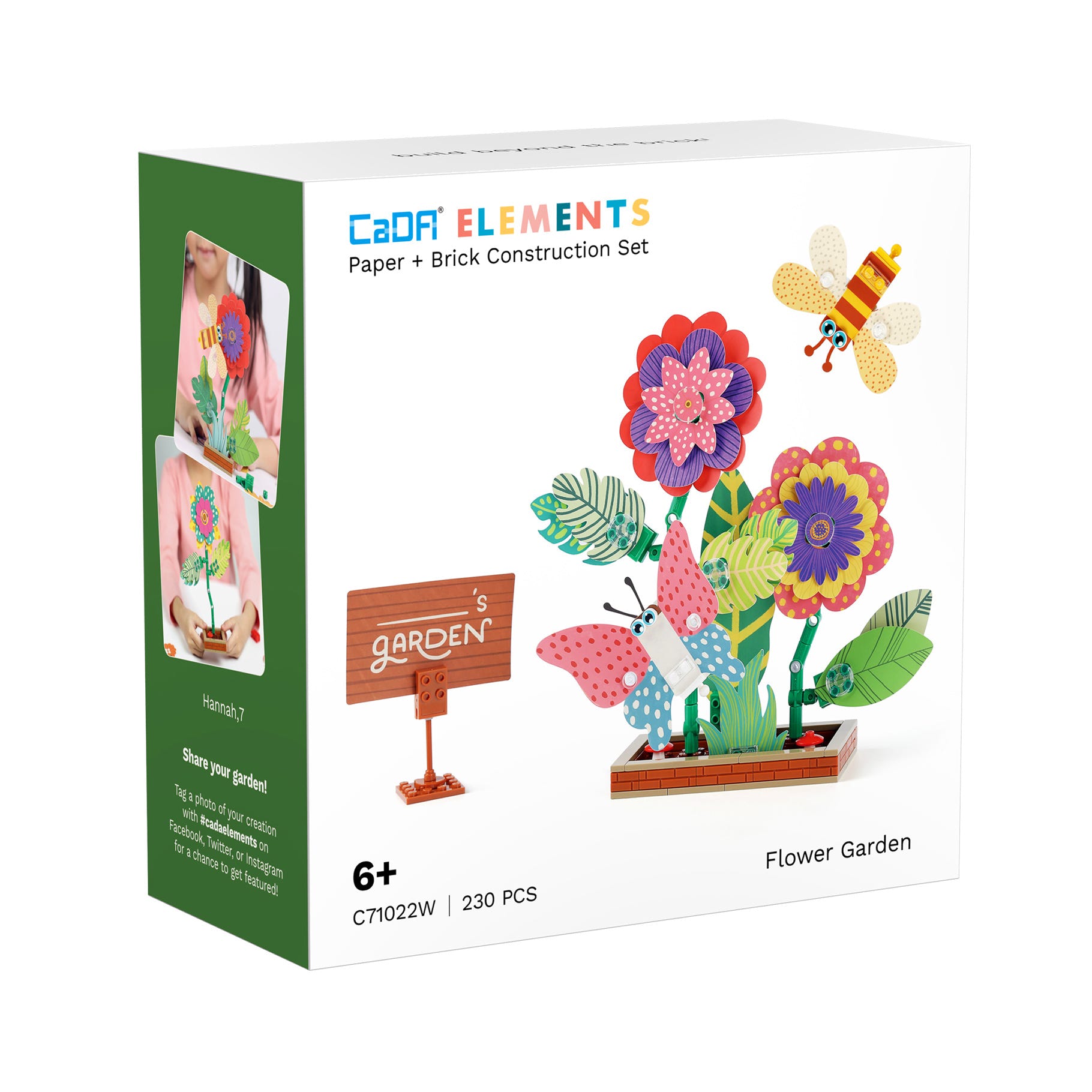 CaDA Flower Garden - 230 pcs - C71022W