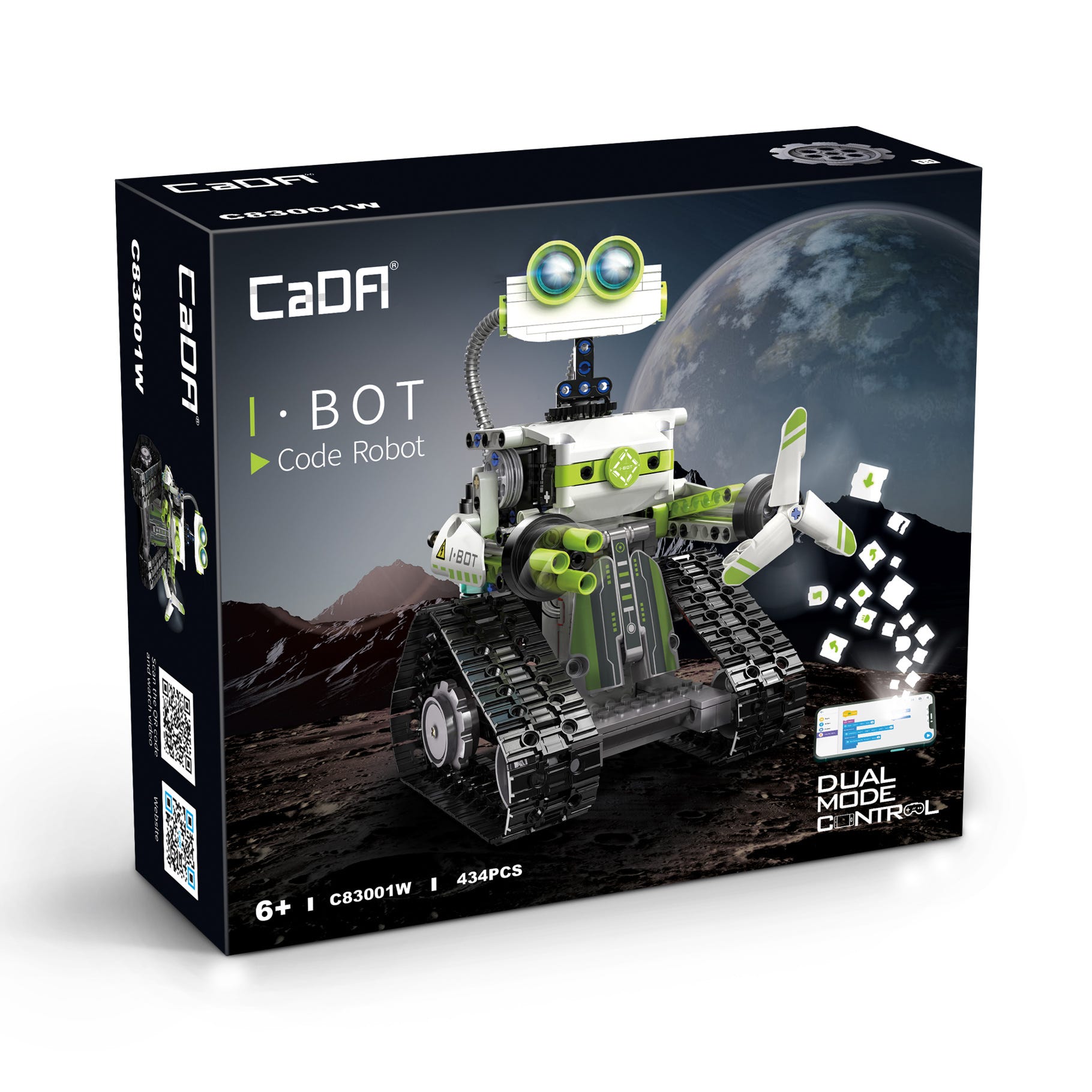 CaDA Coding Robot - 434 pcs - C83001W
