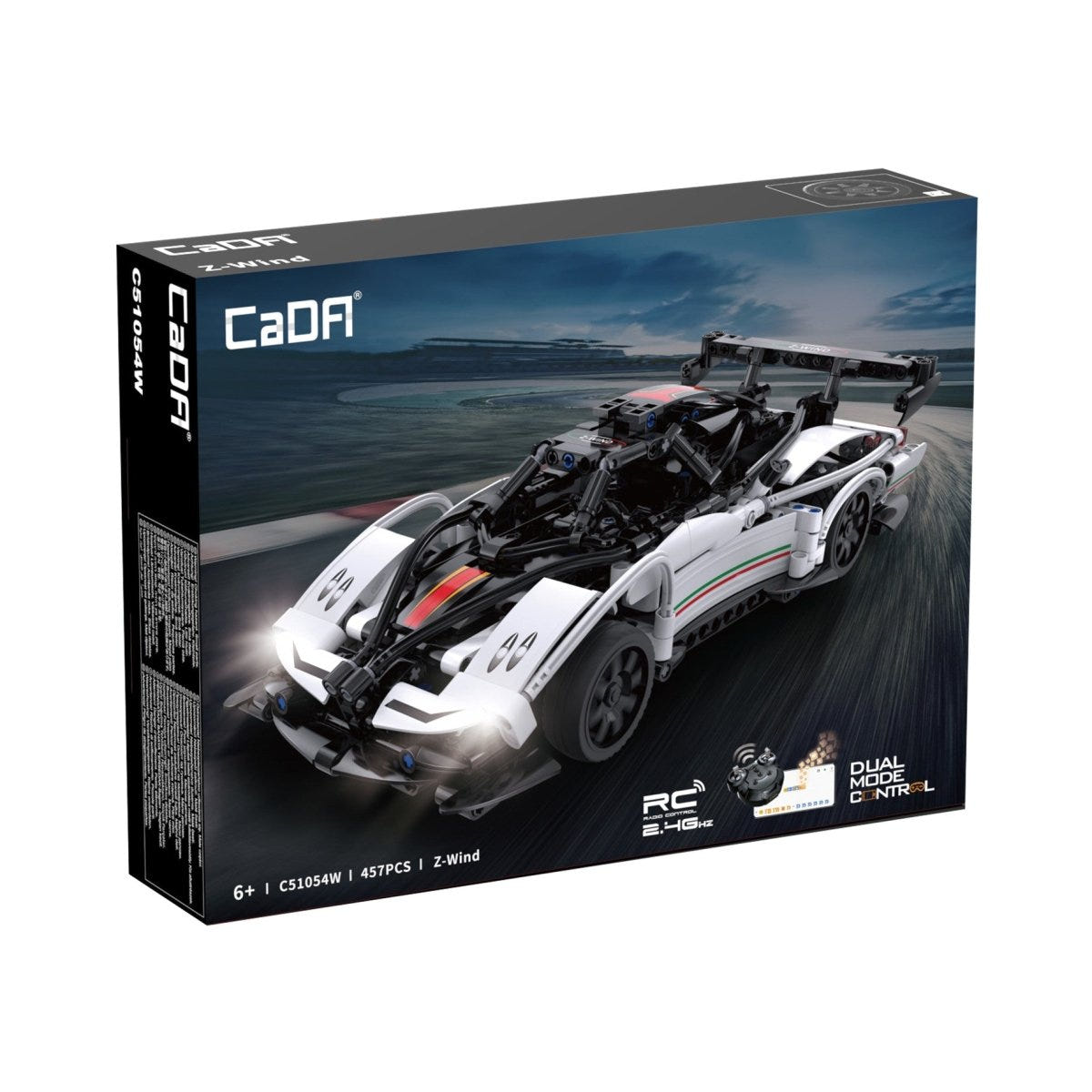 CaDA 1/14 RC Z-Wind Super Car - 457 pcs – image 2